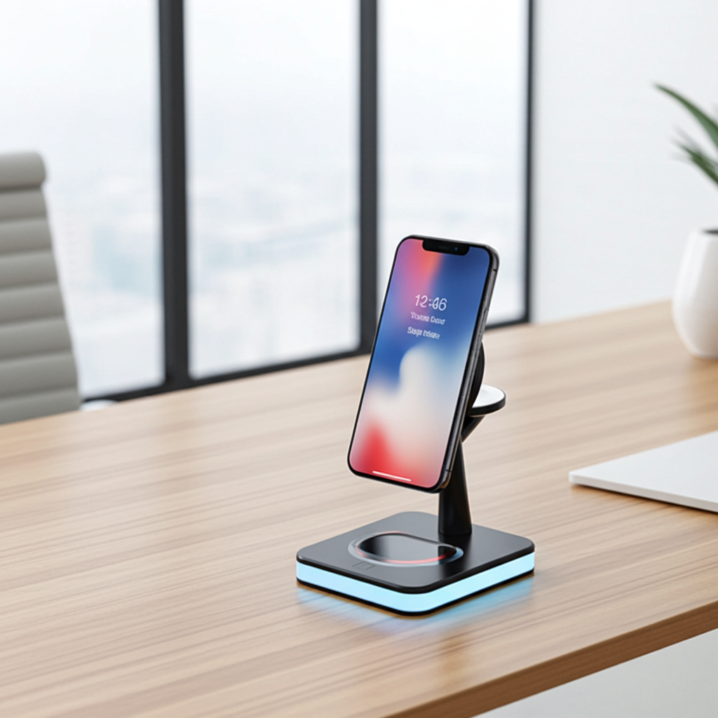 4 i 1 magnetisk trådlös laddstation 30W pd-adapter ingår! iPhone